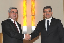 Президенты Турции и Армении
